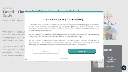 Wearable USB Rechargeable Torch