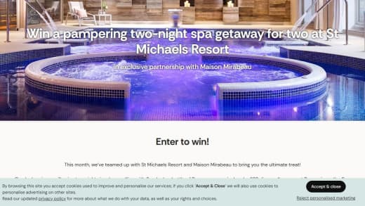Spa Getaway To Cornwall