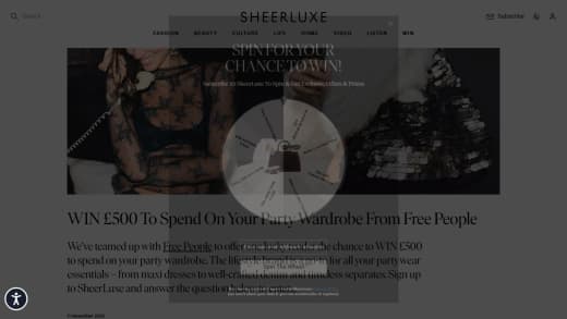 Party Wardrobe Voucher