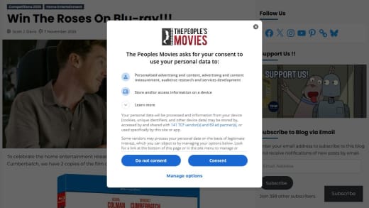 The Roses Movie On Blu-ray