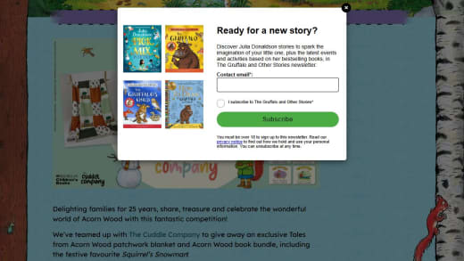 Tales From Acorn Wood Blanket And Book Bundle