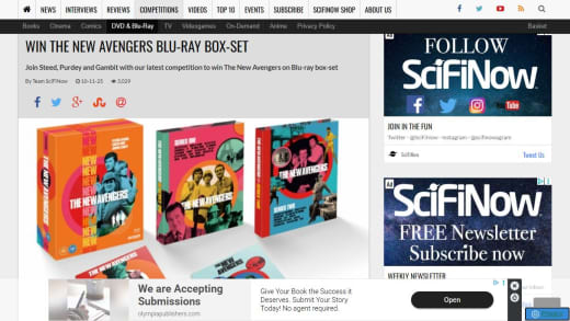 The New Avengers Blu-Ray Box-Set