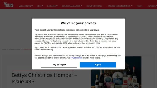 Bettys Christmas Extravagance Hamper