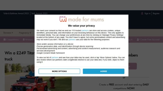 Titan Toys 24V Dodge Ram Kids Fire Truck Ride-On Car