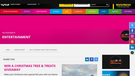 Christmas Tree and Treats Hamper