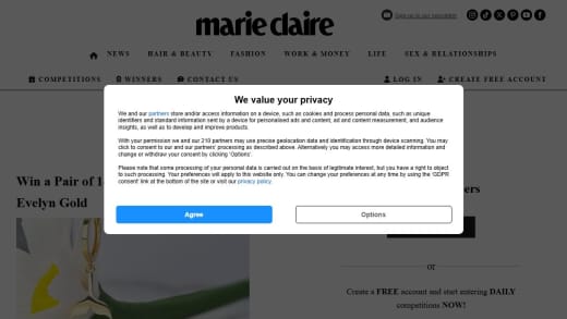 Solid Gold Mermaid Drop Earrings