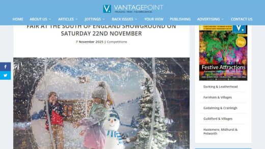 Family Ticket To The Winter Fair