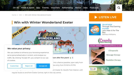 Winter Wonderland Exeter Family Experience