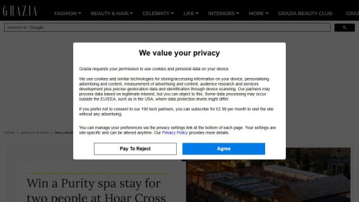 Spa Stay For Two People At Hoar Cross Hall