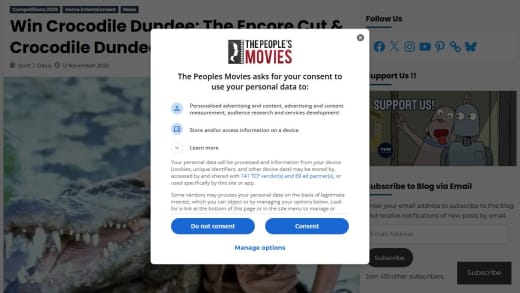 Crocodile Dundee Film Set on Blu-Ray