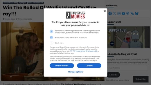 The Ballad Of Wallis Island Blu-Ray