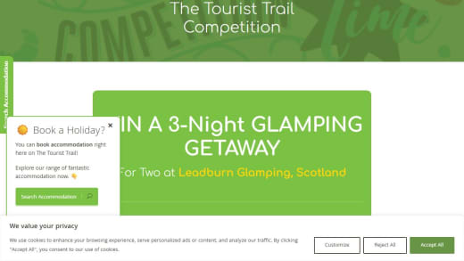 Glamping Getaway To Scotland
