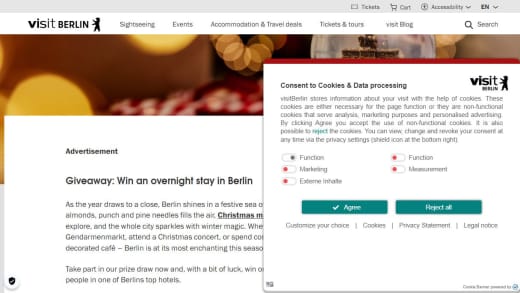 Berlin Hotel Stay For Two