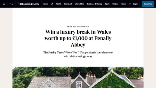 Luxury Break In Wales