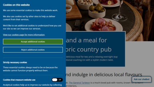 Overnight Stay and Meal For Two