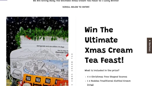 Ultimate Xmas Cream Tea Feast