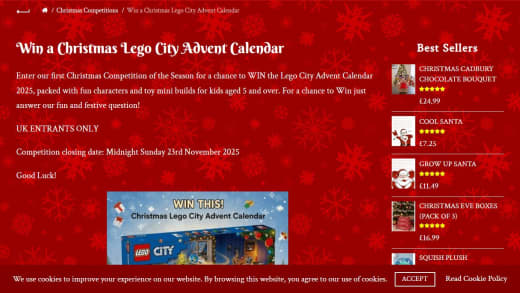 Christmas Lego City Advent Calendar