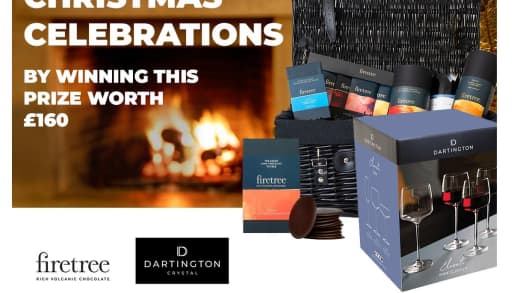 Luxury Wicker Hamper with Wine Glasses