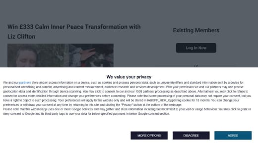 Calm Inner Peace Transformation Session