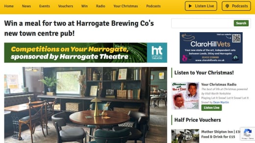 Meal For Two At Harrogate Brewing Co