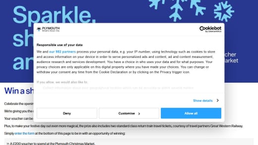 Shopping Trip To Plymouth Christmas Market