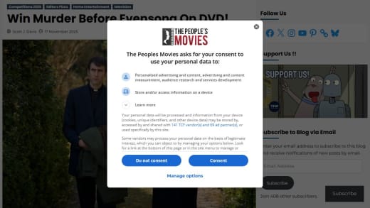 Murder Before Evensong DVD