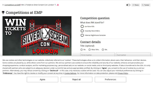 Silver Scream Con London Tickets