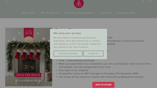 Personalised Velvet Christmas Stockings Set