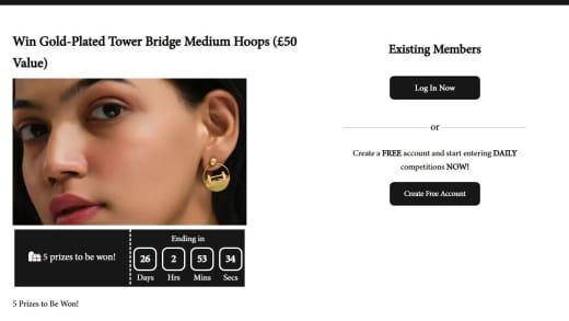 Tower Bridge Medium Earrings