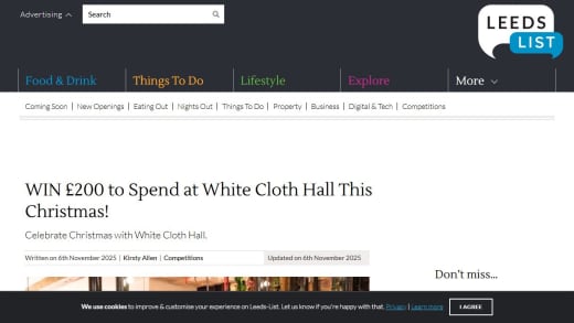 Spending Money at White Cloth Hall