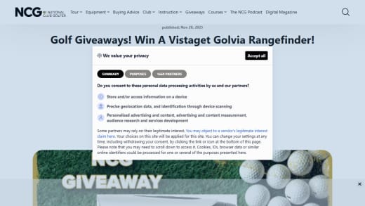 Vistaget Golvia Golf Rangefinder