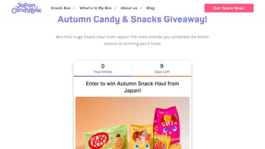 Autumn Snack Haul From Japan