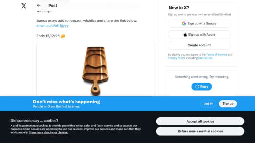 Wooden Snack Platter