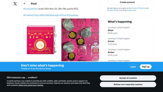 Mariage Freres Luxury Tea Bag Advent Calendar