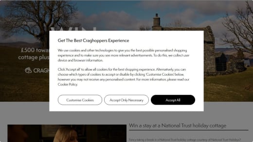 National Trust Cottage Stay And Craghoppers Voucher