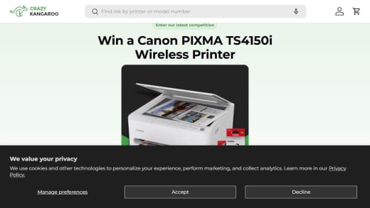 Canon Pixma TS4150i Wireless All-In-One Printer