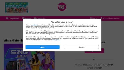 Nintendo Switch and Let's Sing 2026 Game Bundle