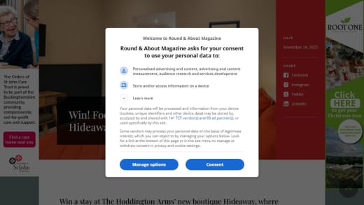 Overnight Stay for Two at The Hoddington Arms Hideaway