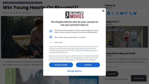 Young Hearts Blu-Ray