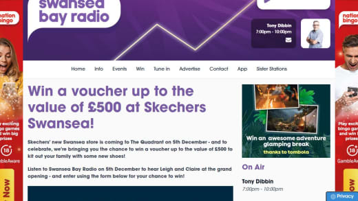 Skechers Swansea Voucher