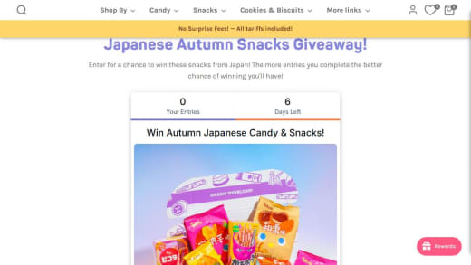 Japanese Autumn Snacks