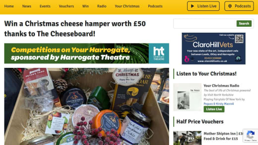 Christmas Cheese Hamper