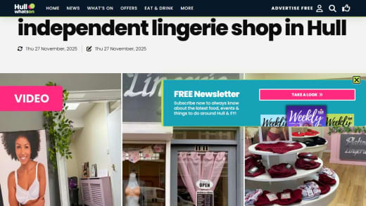 Lingerie Shop Voucher