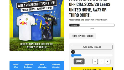 Leeds United Football Shirt