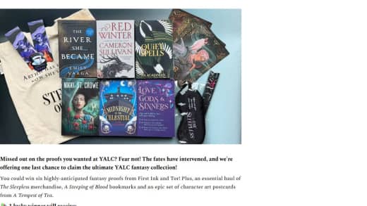 YALC Fantasy Collection Merchandise Bundle