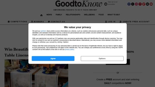 Italian Linen Table Linens Set