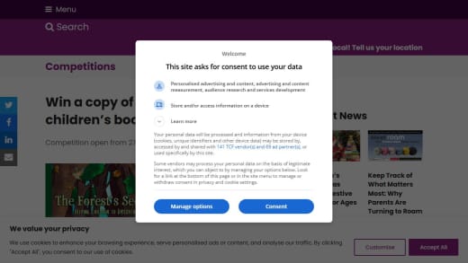 The Children's Book 'The Forest's Secret' Copy