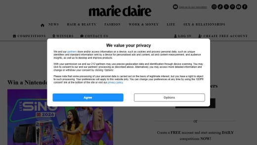 Nintendo Switch 2 and Let's Sing 2026 Game Set