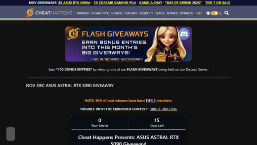 Asus Astral RTX 5090 or PayPal Cash