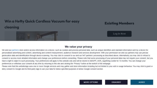 Hetty Quick Cordless Vacuum